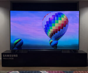 I saw Samsung’s $30,000, 115-inch micro-RGB TV, and its vivid picture outshines mini-LED TVs