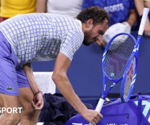 US Open 2025: Daniil Medvedev receives huge fine after behaviour against Benjamin Bonzi