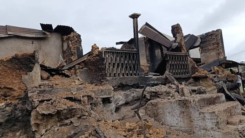 Fire Razes 5 House In Cross River Community
