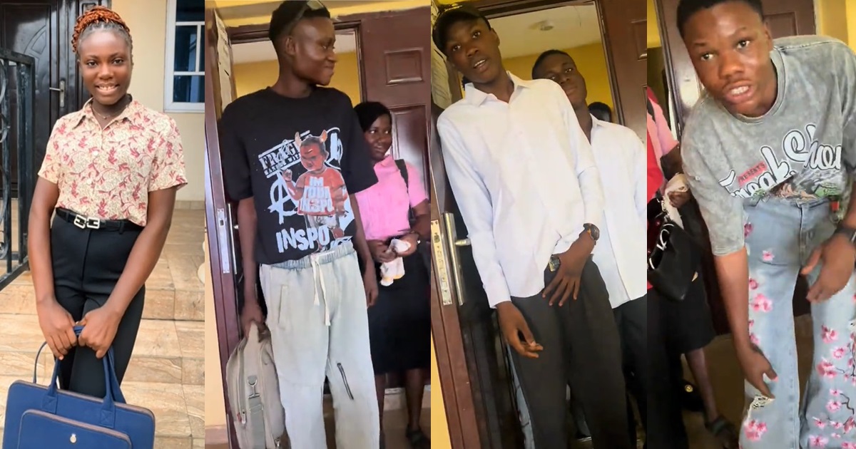 Lecturer shares her students’ unexpected outfits after mandating them to dress corporate for a presentation (VIDEO)