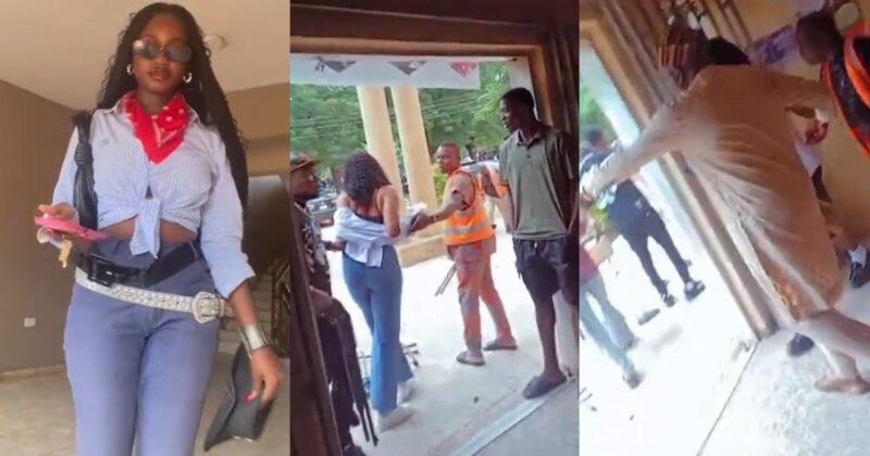 Lady shares chaot!c moment when students were arrested for vi!lating the ban on sign-out r!tuals at UNIZIK (VIDEO)