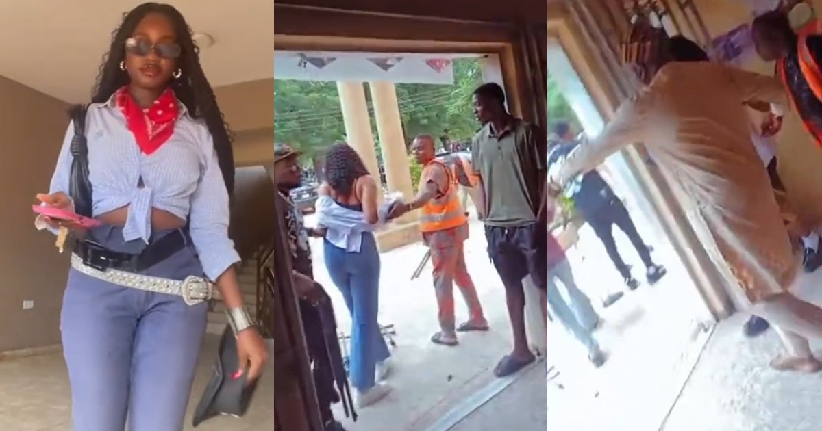 Lady shares chaot!c moment when students were arrested for vi!lating the ban on sign-out r!tuals at UNIZIK (VIDEO)