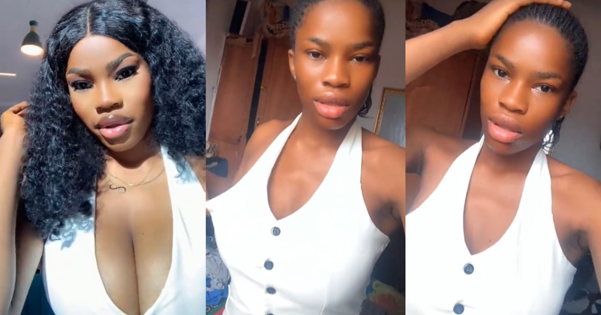 “Tailor wan spoil my life” – Fashion designer stúns with dramatic weight loss that occurred after she started taking tailoring seriously (WATCH)