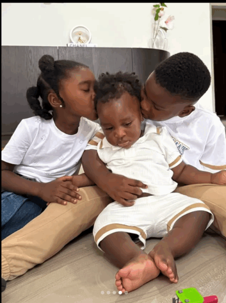 Ghanian actor and politician John Dumelo and wife Gifty reveal they welcomed a son a year ago