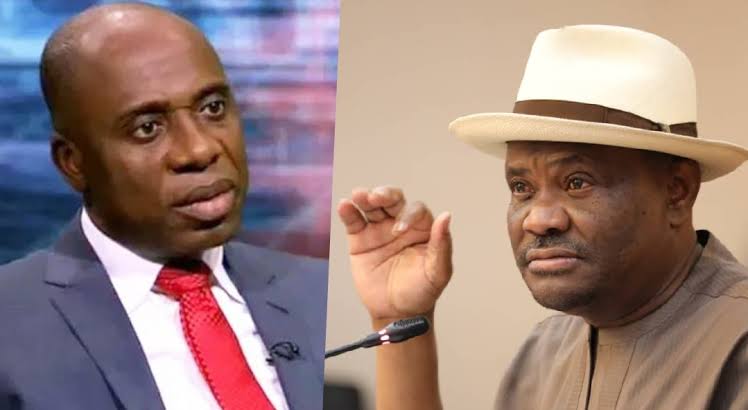 Amaechi’s presidential bid is de@d on arrival, Wike says