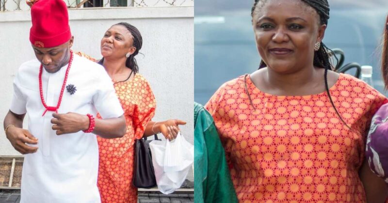 Ubi Franklin’s exes Lilian, Sandra Iheuwa unite to support him at sister’s burial