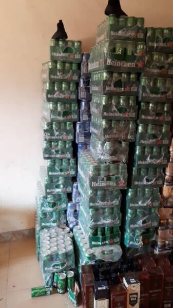 Yobe Hisbah destroys large quantity of alcohol, charges suspected prostitutes to court