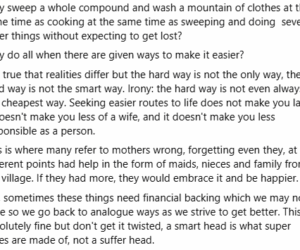 Don’t marry a man who will call you extravagant for desiring basic things