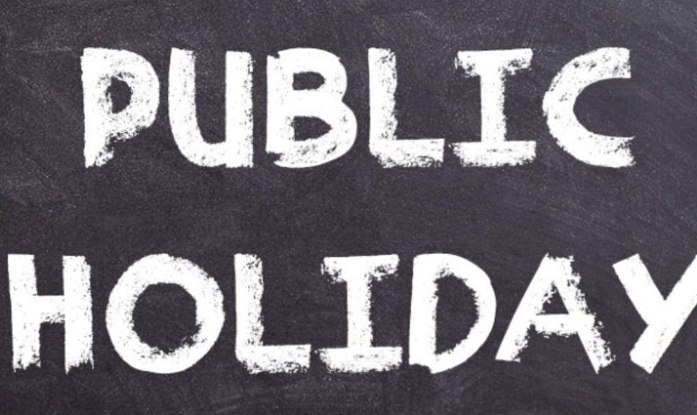 List Of Public Holiday From August Till December