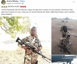 Army confirms k!lling of two soldiers in Taraba peacekeeping operation