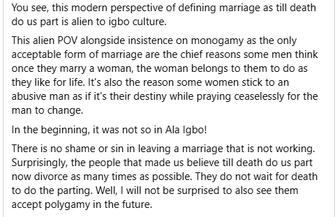 In the past, many women left their marriages and remarried as many times as possible