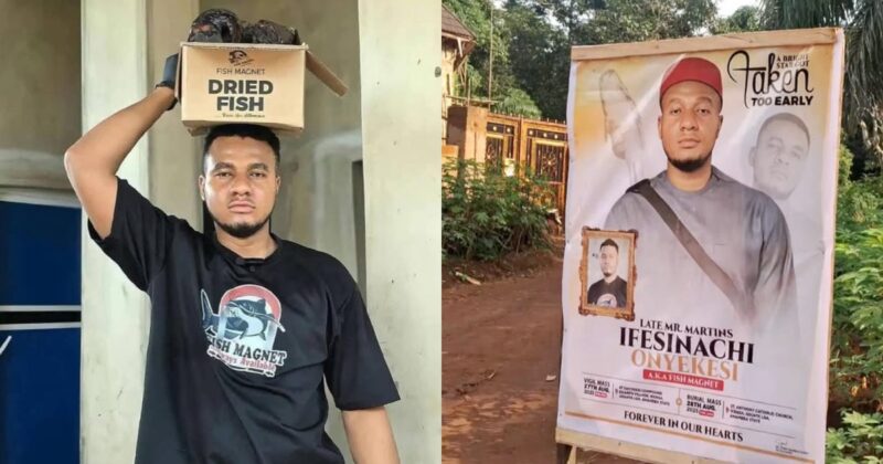 Tears as Fish Magnate is laid to rest in Anambra