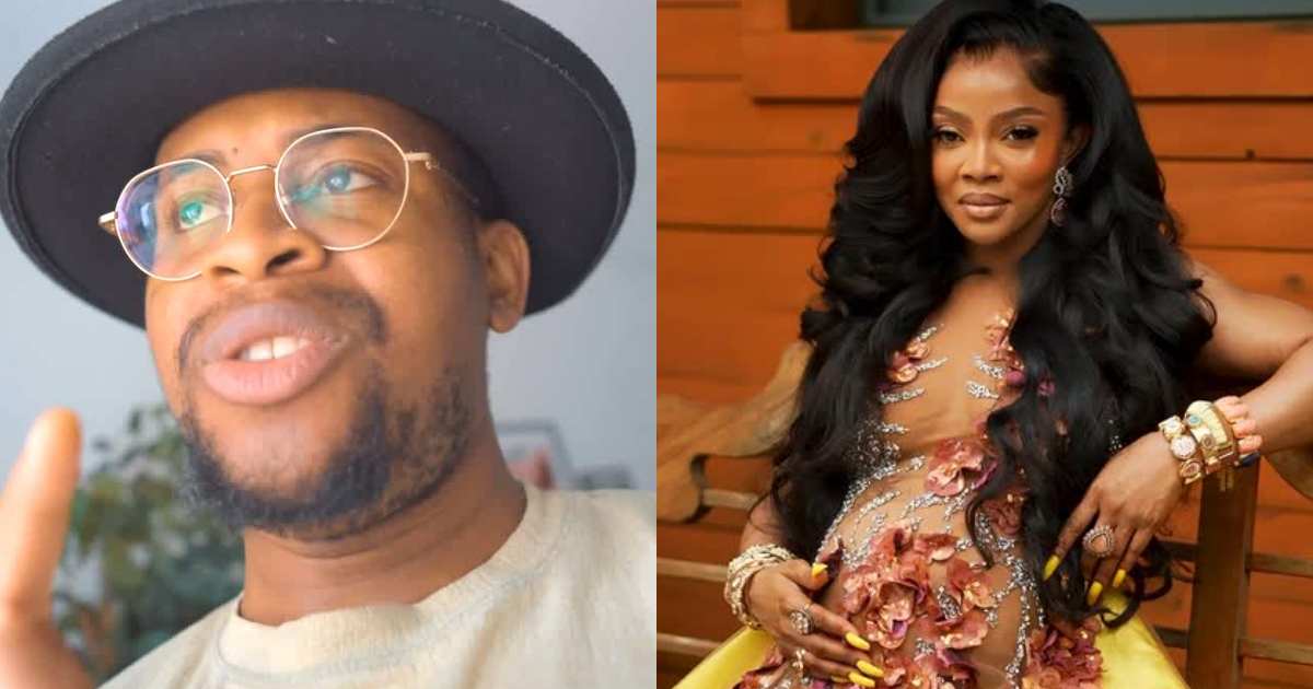 Solomon Buchi blasts Toke Makinwa for spiritualizing pregnancy outside wedlock