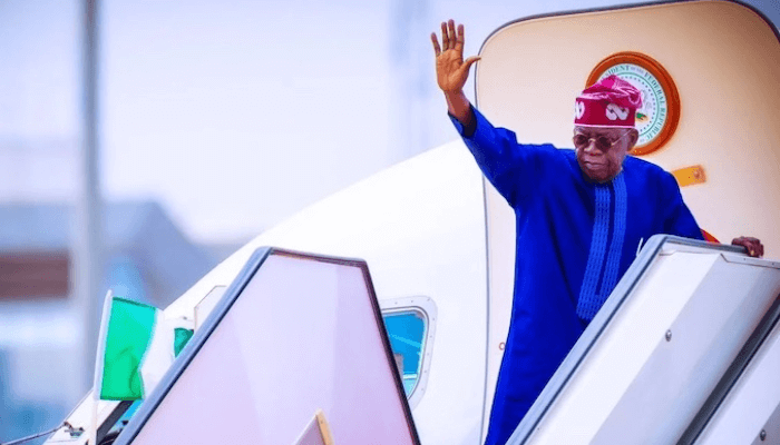 Tinubu arrives Japan for TICAD9 meeting