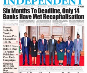 Top Stories For Today (15/09/25) – Independent Newspaper Nigeria