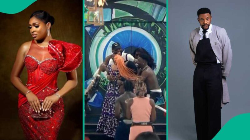 BBN2025: Tears, Heartbreak as Ebuka Unexpectedly Evicts Two Housemates After Saturday Night Party