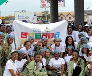 SDGs: Corps Members Storm Asaba Street, Feed Over 100 Beggars