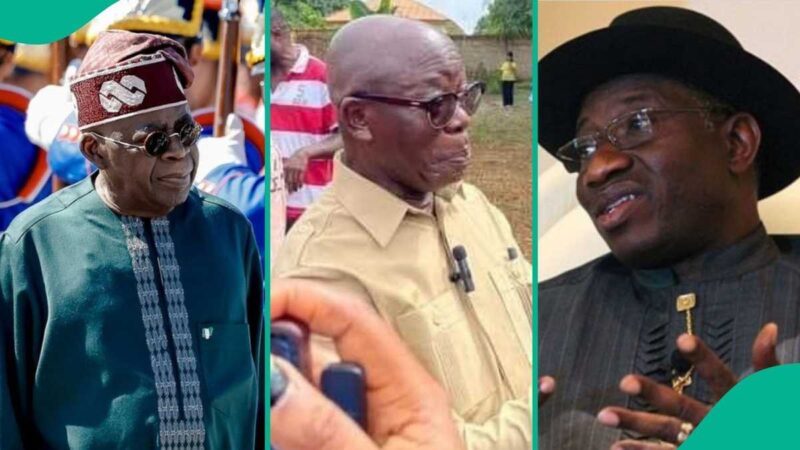 Tinubu or Jonathan: Oshiomhole Makes Subtle Remarks on Ex-Resident Returns