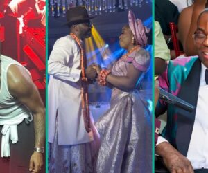 Davido, Simi Perform at Billionaire Ikuku’s Daughter’s Wedding in Warri, Aki and Paw Paw Spotted