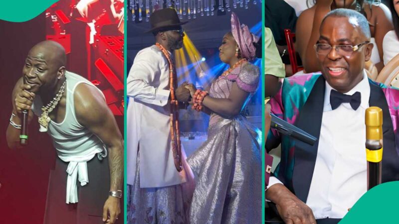 Davido, Simi Perform at Billionaire Ikuku’s Daughter’s Wedding in Warri, Aki and Paw Paw Spotted