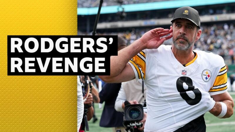 Rodgers' revenge on Steelers debut
