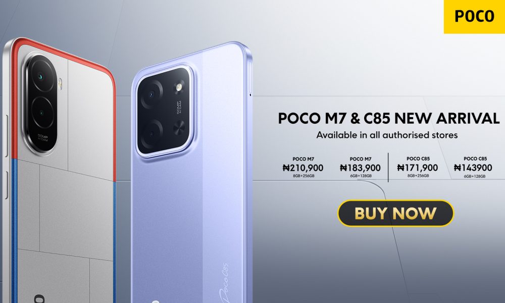 POCO Launches Two Power-Packed Smartphones In Nigeria: POCO M7 And POCO C85