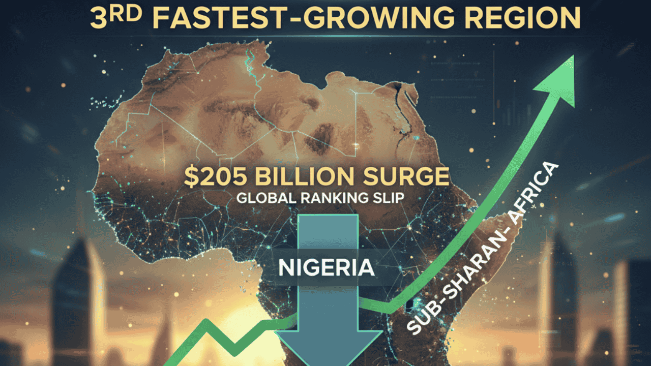 Nigeria fuels Sub-Saharan Africa’s $205bn surge despite slip in global ranking
