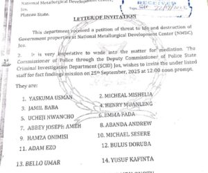 BREAKING: Nigerian Police Summon 49 Metallurgical Agency Workers Over Social Media Posts On Newspaper Corruption Exposé, Alleged Threats