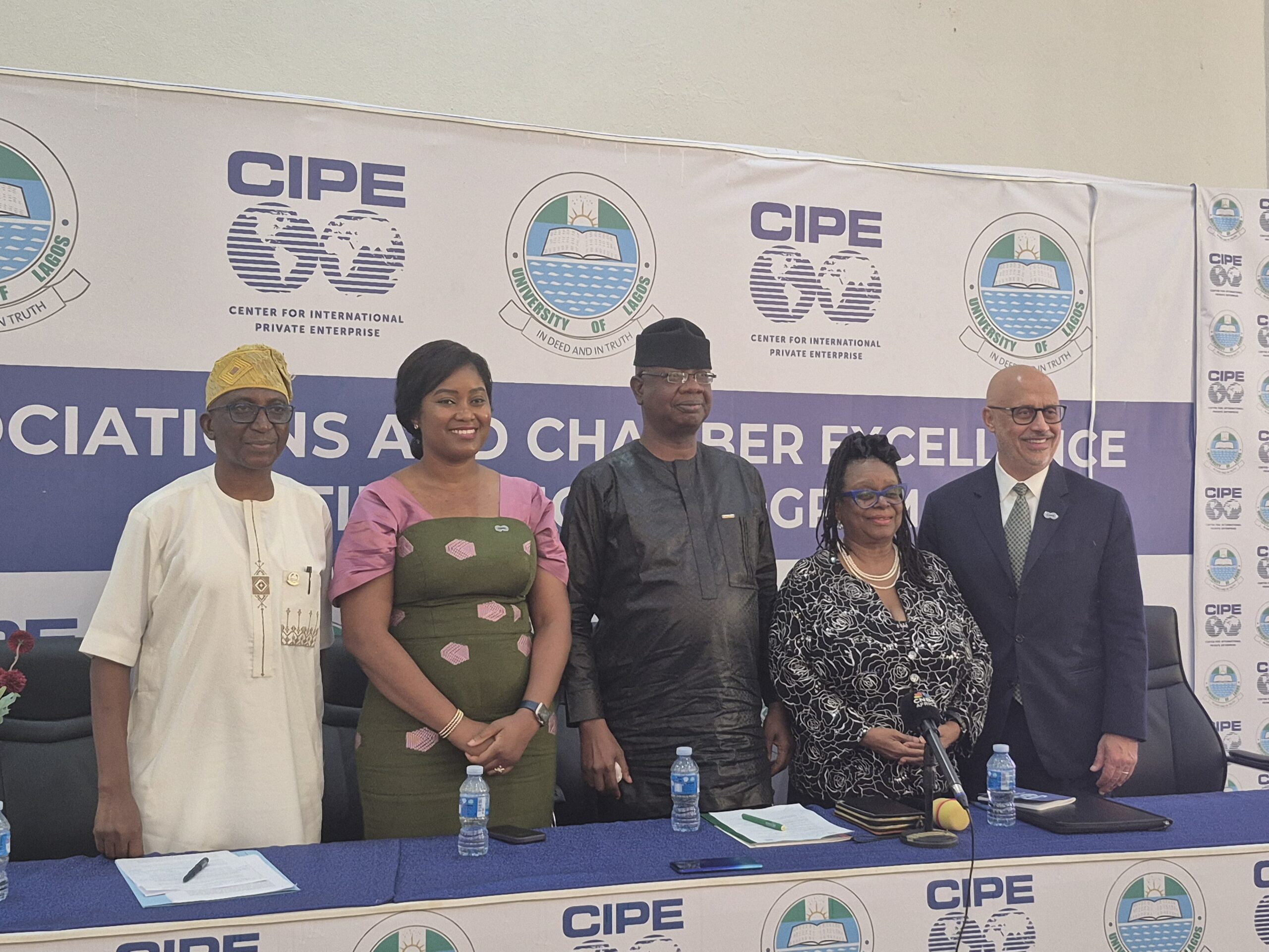 CIPE, UNILAG launch certification programme to professionalise chambers, associations