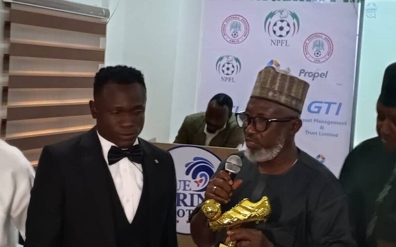 NPFL rewards Top Scorer Anas Yusuf, Coach Daniel Ogunmodede N2m each