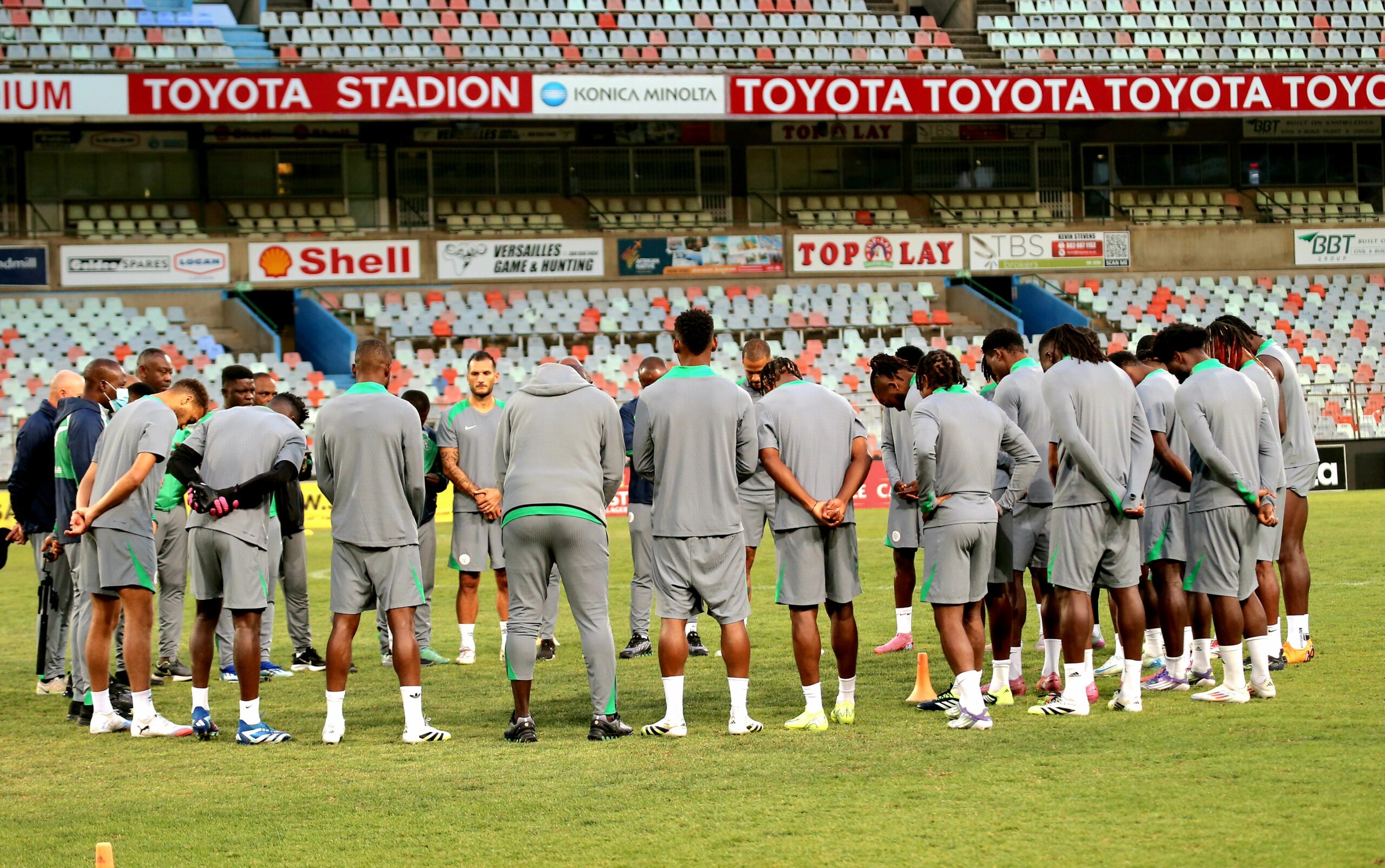 Chelle confident Nigeria can deliver against South Africa despite Osimhen blow