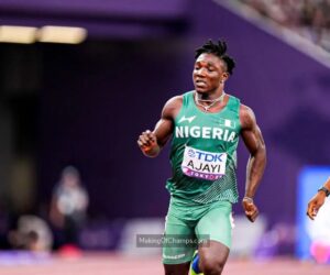 Ajayi finishes sixth in World Championships final