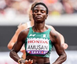 Amusan storms into 100m hurdles final at World Championships