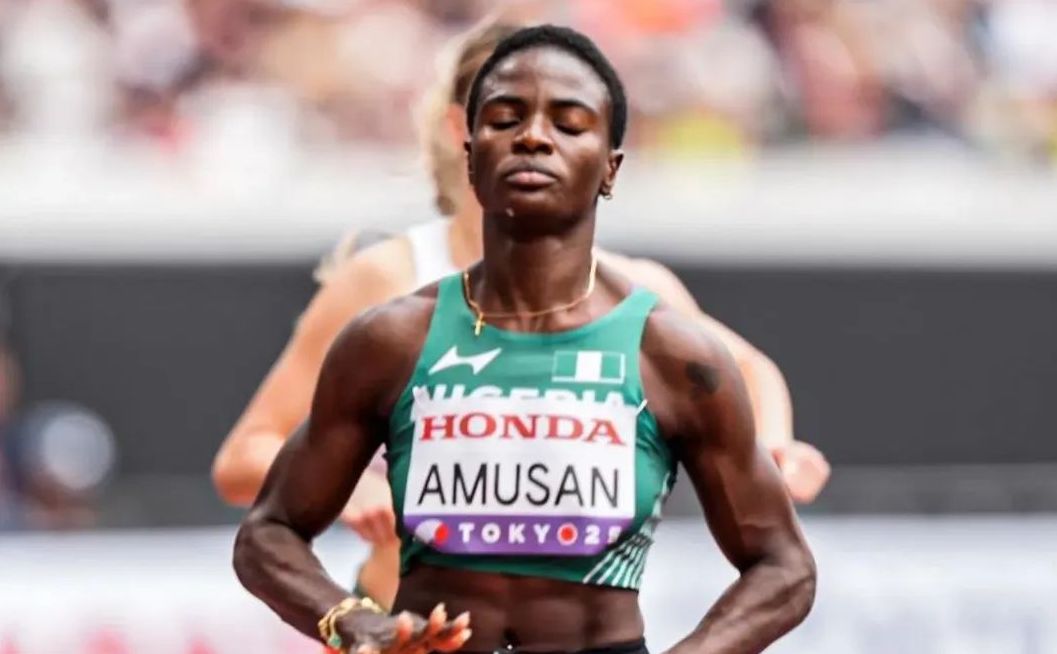 Amusan storms into 100m hurdles final at World Championships