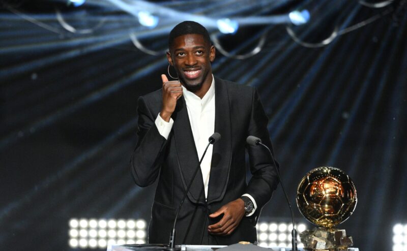 Dembele, Aitana Bonmati take top honours in Paris