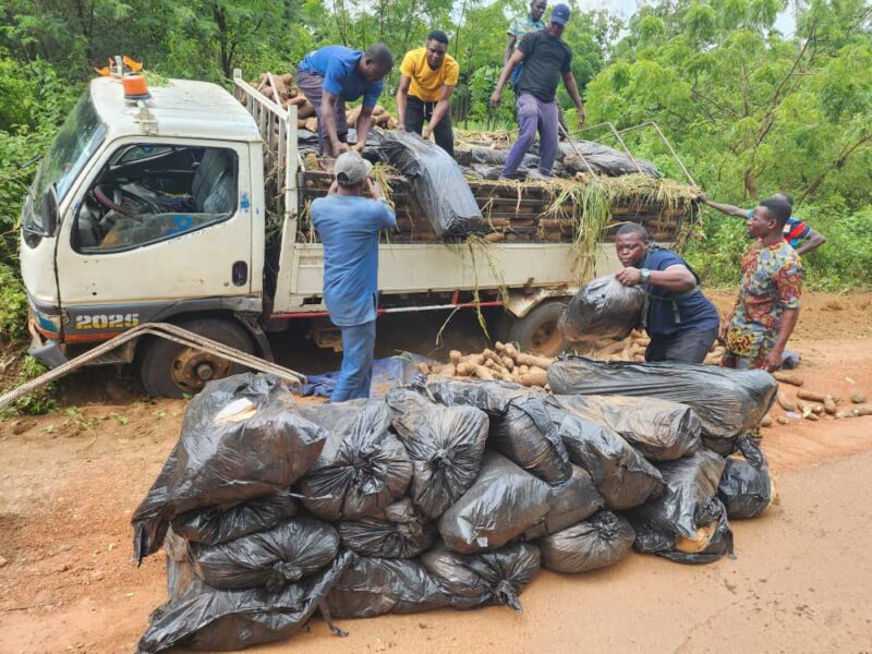 Police intercept 127 bags of cannabis concealed in Yam truck – Daily Trust