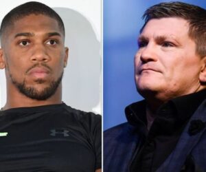 Joshua Pays Tribute To Late British Boxing Hero Ricky Hatton