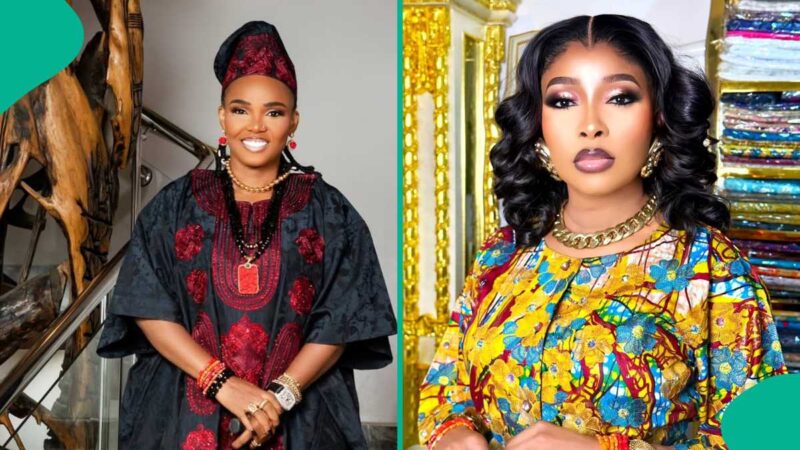 Lizzy Anjorin Dances, Sprays Iyabo Ojo in Old Video Amid Feud, Clip Ignites Heated Reactions