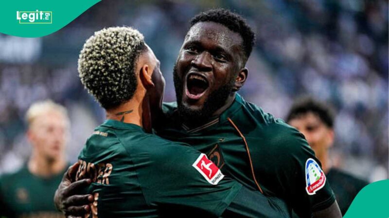 Victor Boniface Taunts AC Milan, Super Eagles Star Makes Instant Impact on Werder Bremen Debut