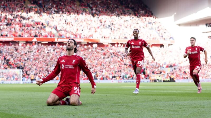Szoboszlai, Liverpool make 25-26 statement by beating Arsenal