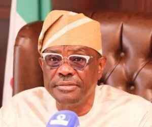 Wike holds closed-door meeting with PDP Secretary Anyanwu, others in Abuja