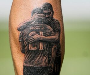 Neves reveals Jota tattoo as Portugal honour Liverpool star