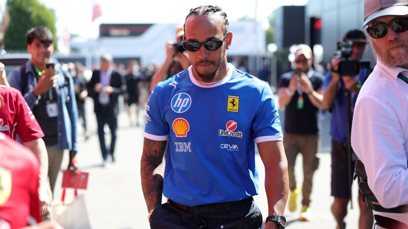 Lewis Hamilton says his first year with Ferrari has been an ’emotional rollercoaster’