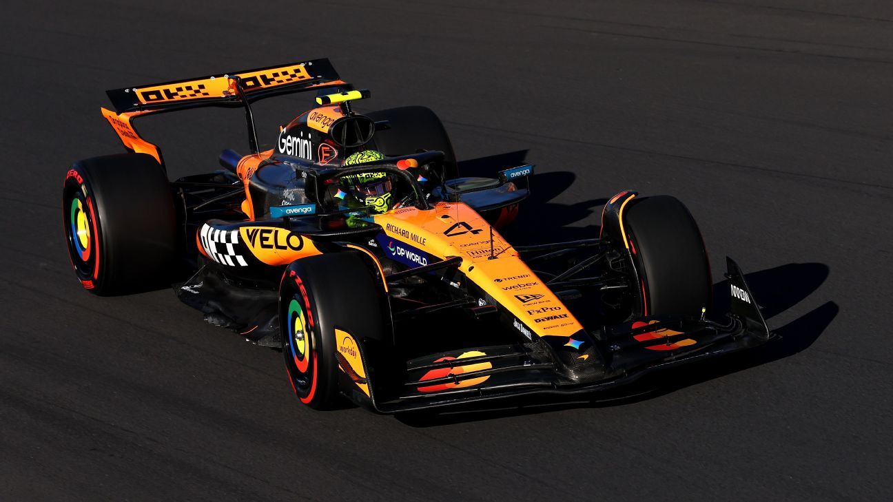 Lando Norris quickest in Italian Grand Prix second practice ahead of Charles Leclerc