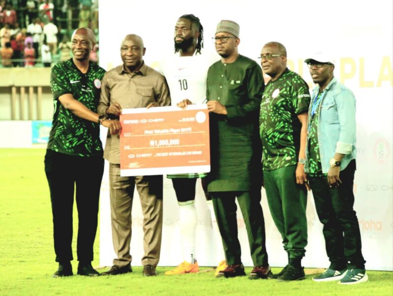 Arokodare Scoops Man Of The Match Vs Rwanda