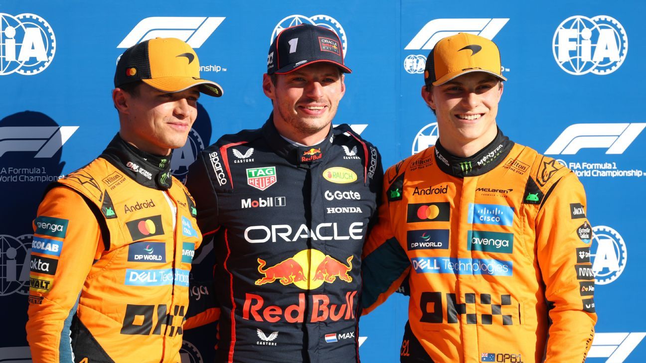 Italian GP qualifying: Verstappen narrowly beats Norris to pole