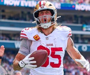 49ers place George Kittle on IR, waive Jake Moody