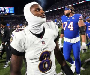 NFL won’t discipline Ravens’ Lamar Jackson for shoving Bills fan