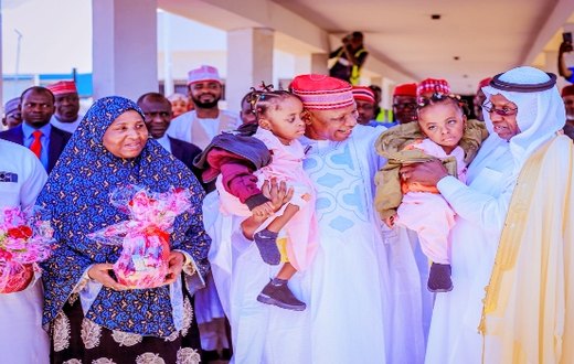 Nigerian Conjoined Twins Returns to Kano After Successful Separation Surgery in Saudi Arabia