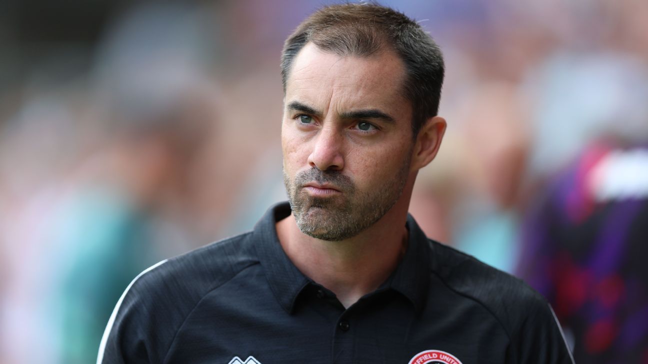 Sheffield United sack Rubén Sellés just five games into season